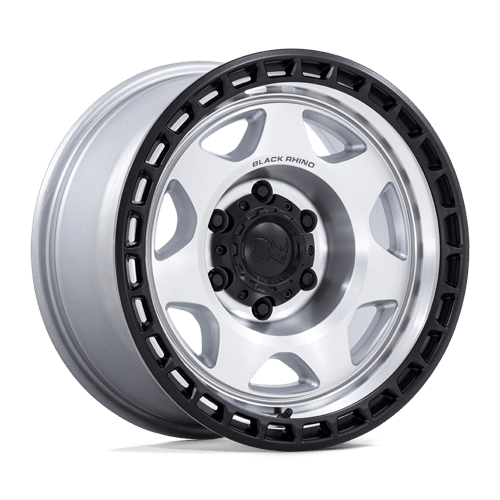 Black Rhino Hard Alloys BR018 VOYAGER SILVER MACHINED W/ M-BLACK LIP