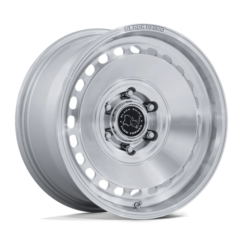 Black Rhino Hard Alloys BR036 BASIN GLOSS SILVER W/ MACHINED FACE