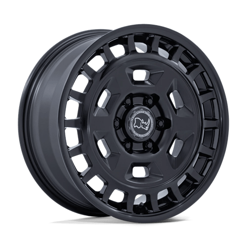 Black Rhino Hard Alloys BR405 ROVER MATTE BLACK W/ GLOSS BLACK LIP