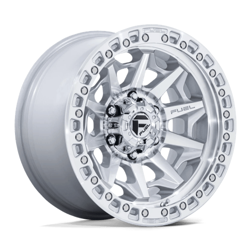 Fuel 1PC D883 COVERT SILVER W/ MACHINED FACE