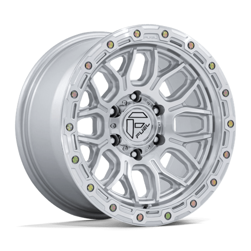 Fuel 1PC FC881 SURGE GLOSS SILVER W/ MACHINED FACE