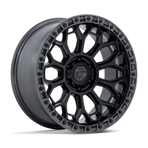 Fuel 1PC FC901 TALON GLOSS BLACK W/ GLOSS GUNMETAL LIP