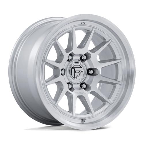 Fuel 1PC FC902 SPUR GLOSS SILVER W/ MACHINED FACE