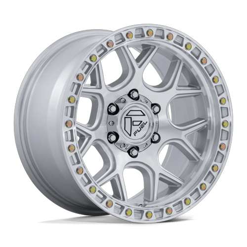 Fuel 1PC FC908 PUMA GLOSS SILVER W/ MACHINED FACE