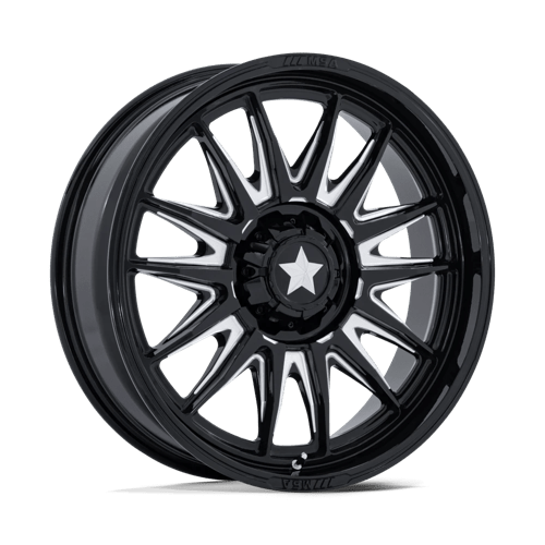 MSA Offroad Wheels M55 COMMANDER UTV GLOSS BLACK MILLED