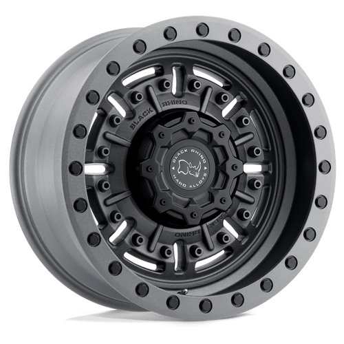 Black Rhino Hard Alloys ABRAMS TEXTURED MATTE GUNMETAL