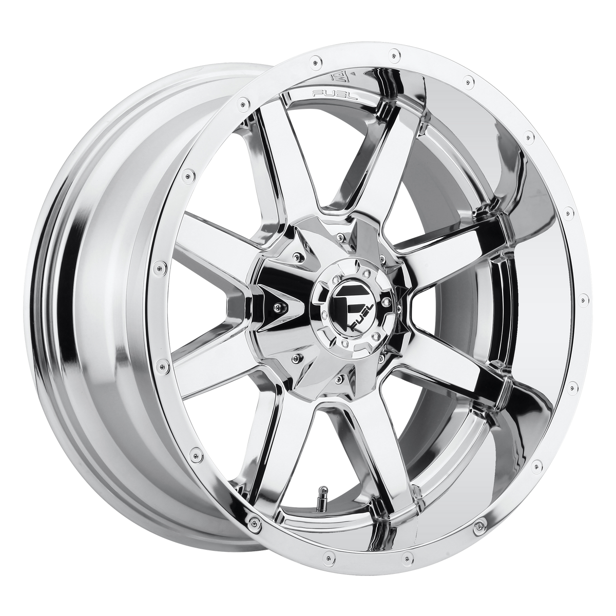 Fuel 1PC D536 MAVERICK CHROME