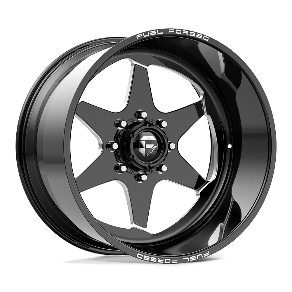 Fuel 1PC FF115 GLOSS BLACK MILLED