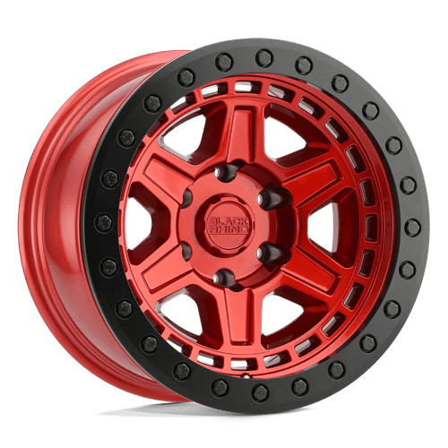 Black Rhino Hard Alloys RENO CANDY RED W/ BLACK RING
