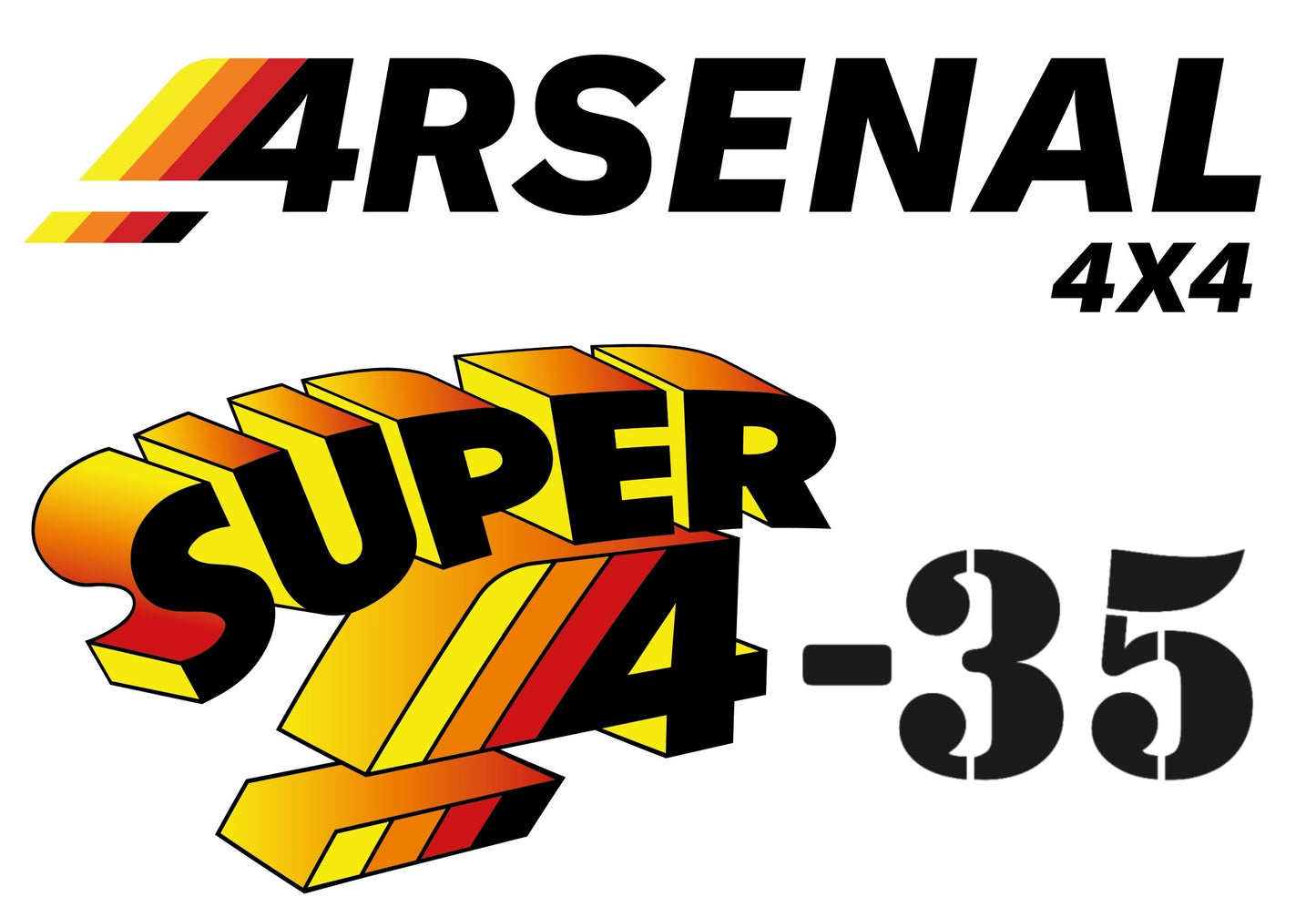 Suspension Arsenal 4x4 SUPER 4-35 pour Tacoma 2005-2015
