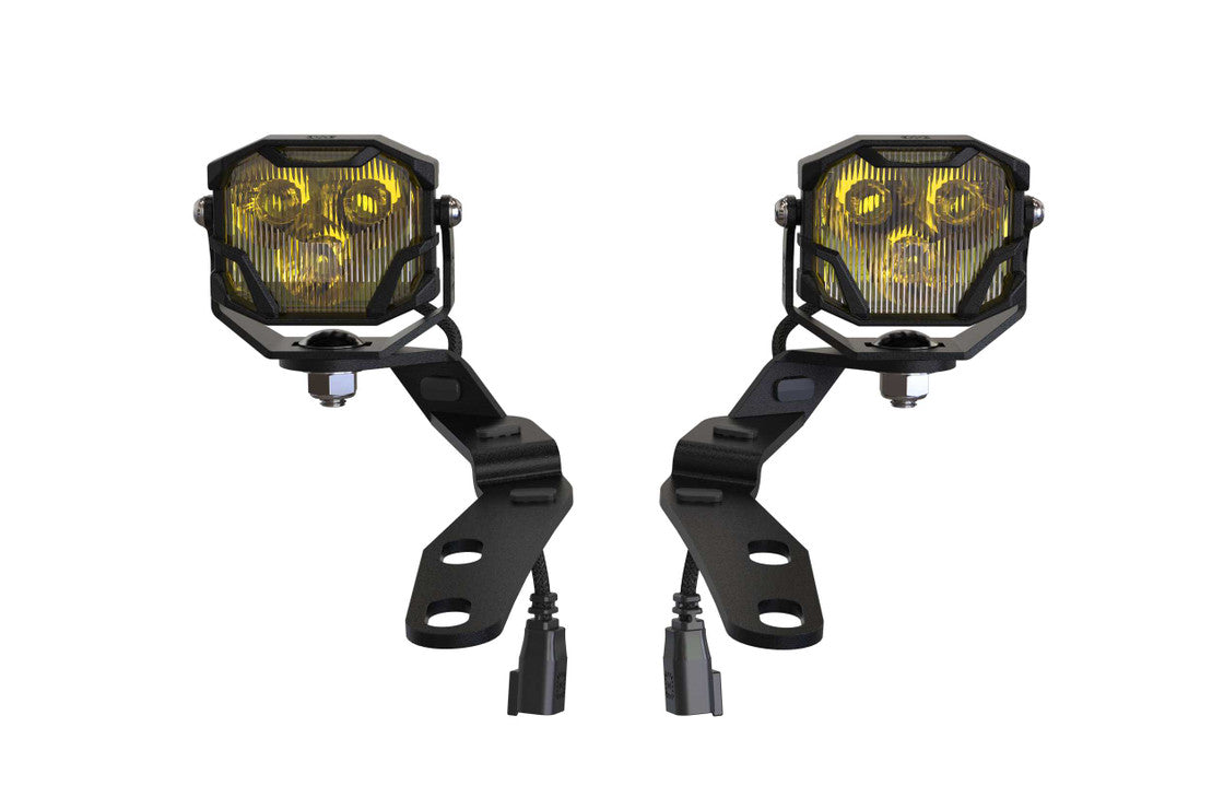 Ensemble de phares "ditch light" Morimoto pour Tacoma (16-23)