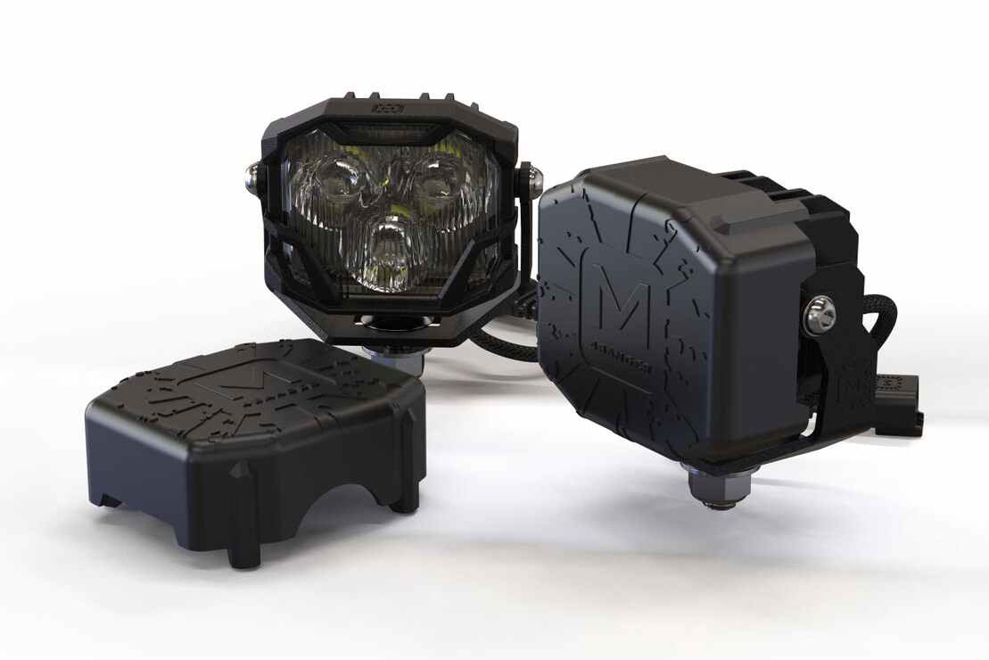 Ensemble de phares "ditch light" Morimoto pour Tacoma (16-23)
