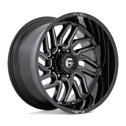 Fuel 1PC D807 HURRICANE GLOSS BLACK MILLED
