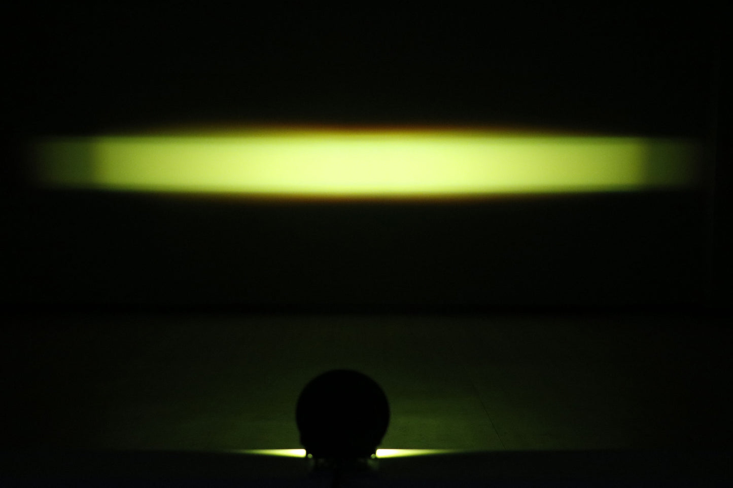 POD 3" rond rantibrouillard jaune 620 lumens