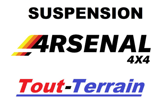 Suspension Arsenal 4x4 Tout-Terrain pour Tacoma 2005-2023