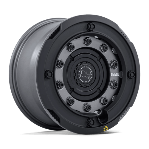 Black Rhino Hard Alloys BR027 ARX GUN BLACK W/ MATTE BLACK RING