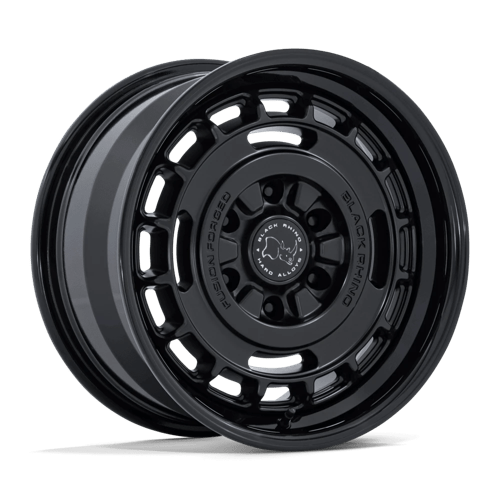 Black Rhino Hard Alloys BR600 VAGABOND MATTE BLACK W/ GLOSS BLACK LIP