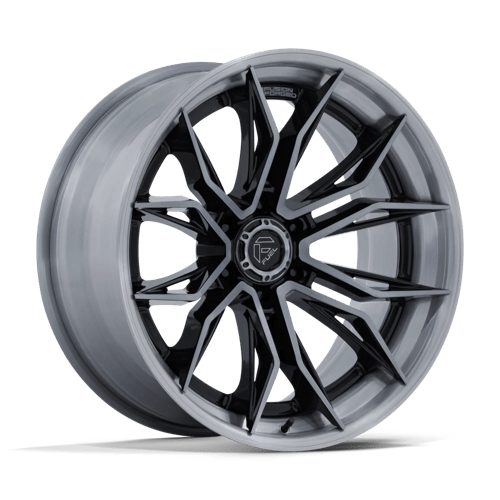 Fuel 1PC FC404 MUTINY GLOSS BLACK W/ BRUSHED DARK TINT