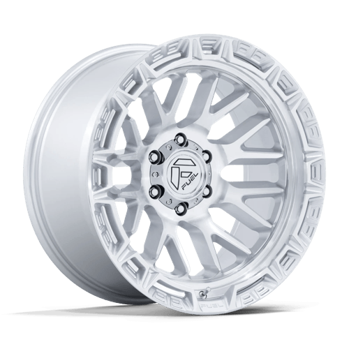 Fuel 1PC FC890 RAIL GLOSS SILVER W/ MACHINED FACE