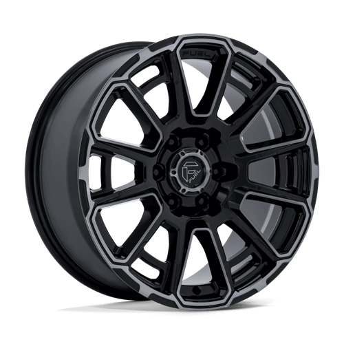 Fuel 1PC FC910 FOXHOUND GLOSS BLACK DARK TINTED CLEAR