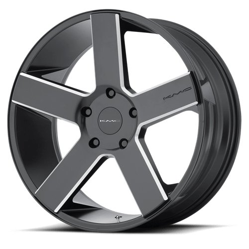KMC KM690 MC 5 SATIN BLACK MILLED