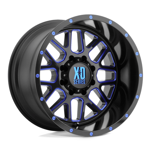 XD XD820 GRENADE SATIN BLACK MILL W/ BLUE TINT