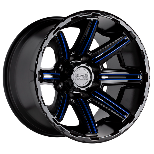Black Rhino Hard Alloys RAMPAGE GLOSS BLACK W/ RED LIP