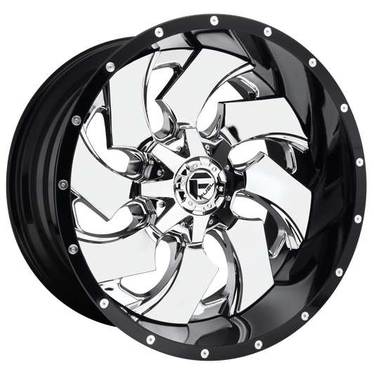 Fuel 1PC D240 CLEAVER CHROME W/ GLOSS BLACK LIP