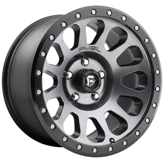 Fuel 1PC D601 VECTOR MATTE GUNMETAL BLACK BEAD RING