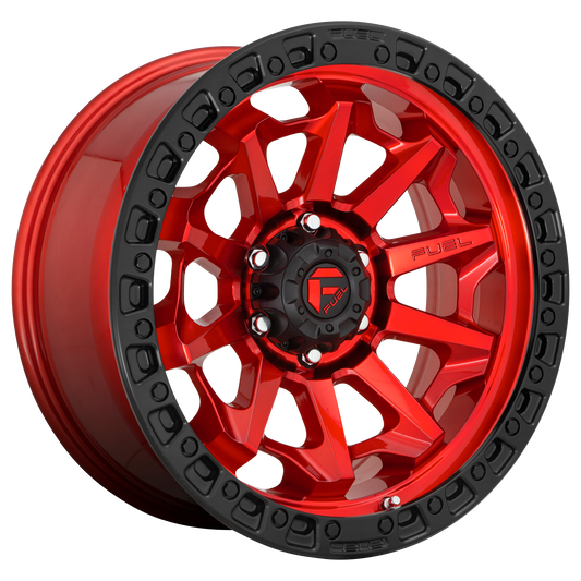 Fuel 1PC D695 COVERT CANDY RED W/ BLACK BEAD RING
