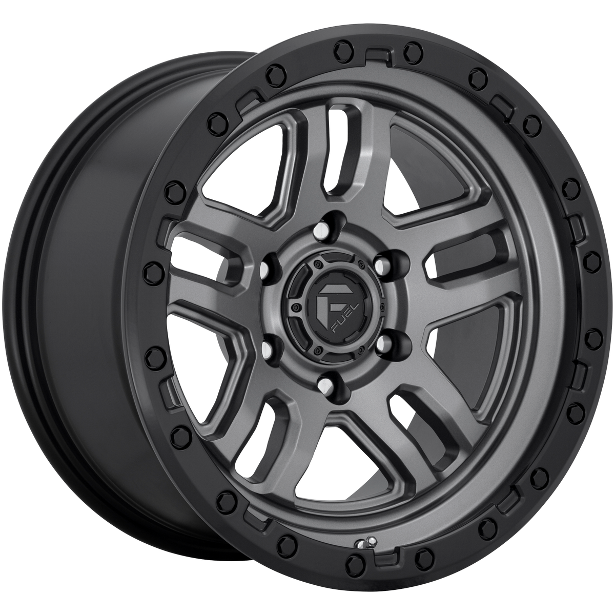 Fuel 1PC D701 AMMO MATTE GUNMETAL BLACK BEAD RING