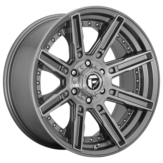 Fuel 1PC D710 ROGUE PLATINUM BRUSHED GUNMETAL