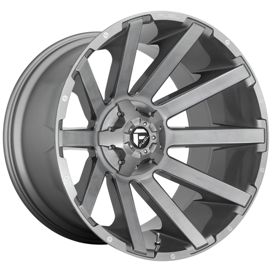 Fuel 1PC D714 CONTRA PLATINUM BRUSHED GUNMETAL