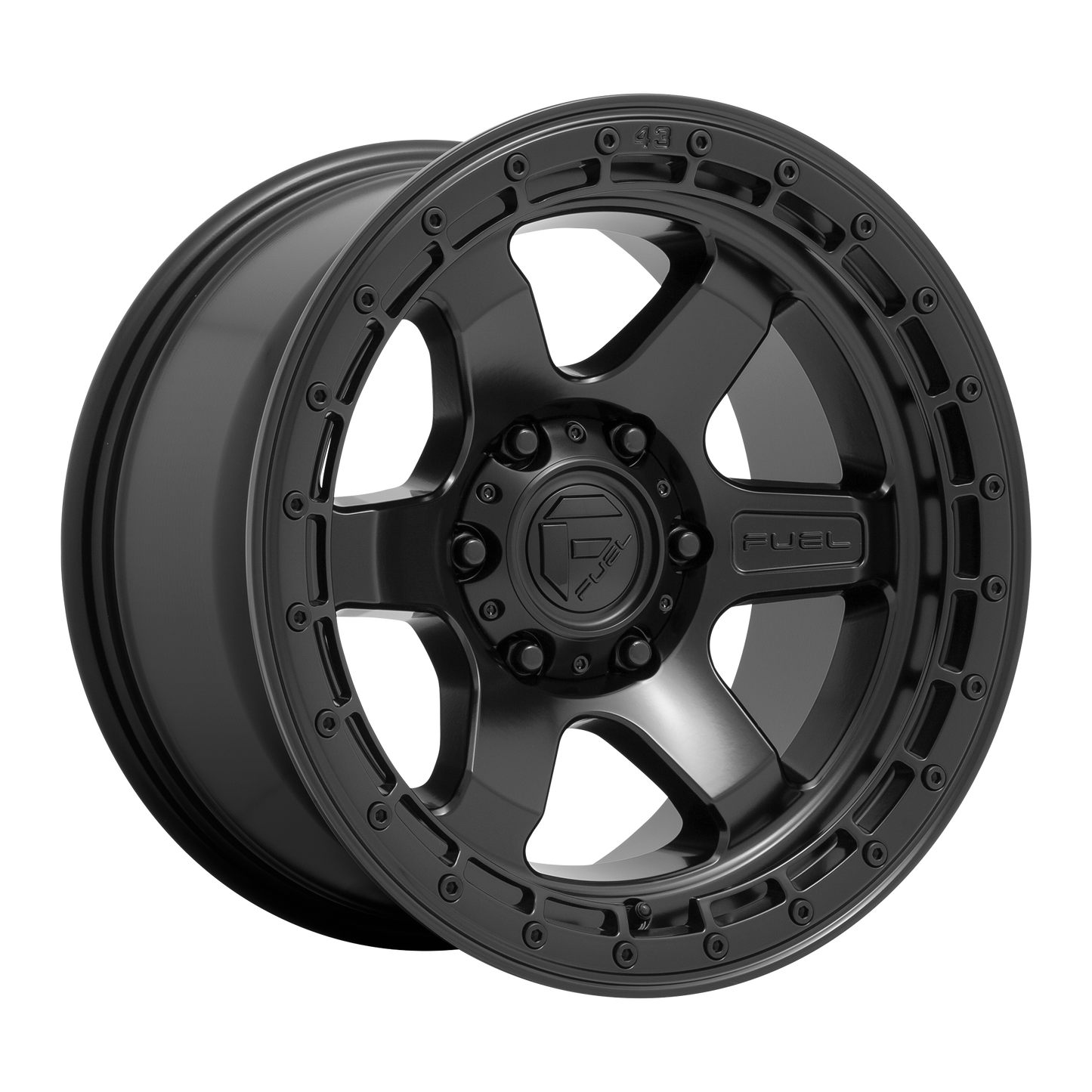 Fuel 1PC D750 BLOCK MATTE BLACK