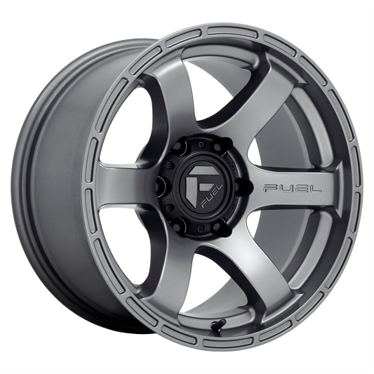 Fuel 1PC D767 RUSH MATTE GUNMETAL