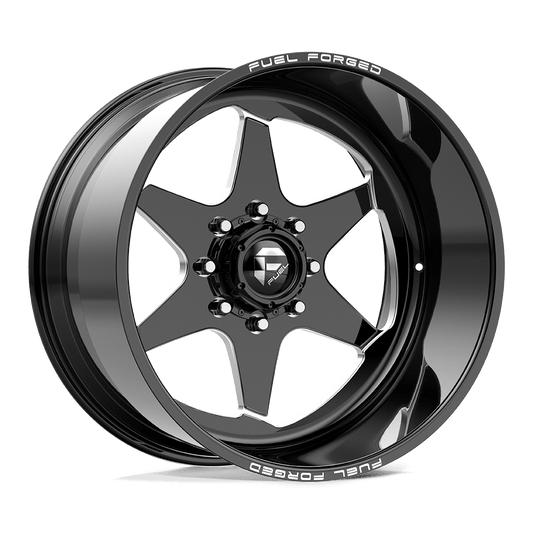 Fuel 1PC FF115 GLOSS BLACK MILLED