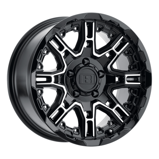 Level 8 SLINGSHOT GLOSS BLACK MACHINED