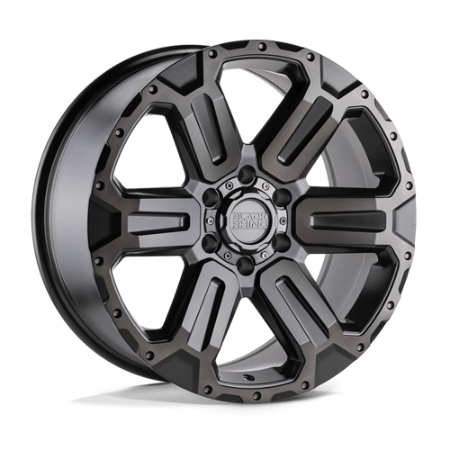 Black Rhino Hard Alloys WANAKA MATTE GUNMETAL W/ BRUSHED FACE & GUNMETAL TINT