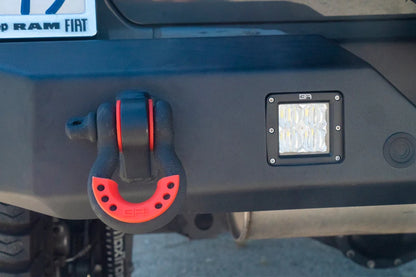 Manille noire 3/4" avec isolants rouge Body Armor