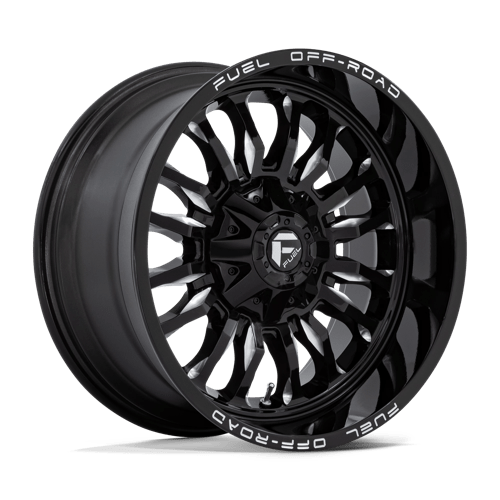 Fuel 1PC D795 ARC GLOSS BLACK MILLED