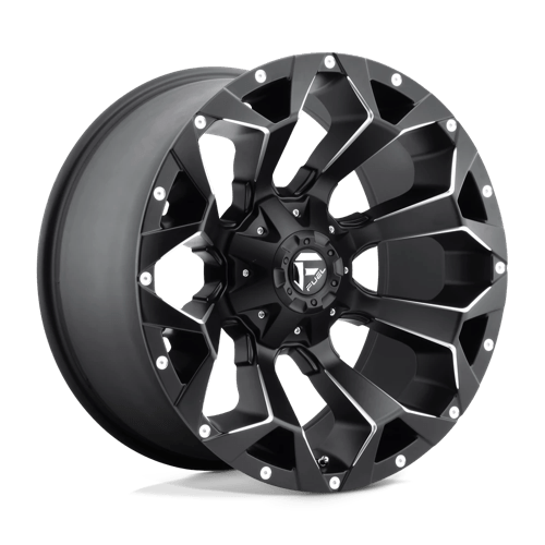 Fuel 1PC D546 ASSAULT MATTE BLACK MILLED