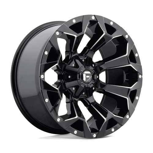 Fuel 1PC D576 ASSAULT GLOSS BLACK MILLED