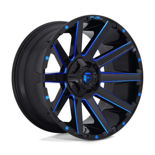 Fuel 1PC D644 CONTRA GLOSS BLACK BLUE TINTED CLEAR