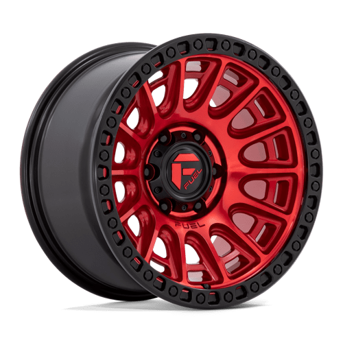Fuel 1PC D834 CYCLE CANDY RED W/ BLACK RING