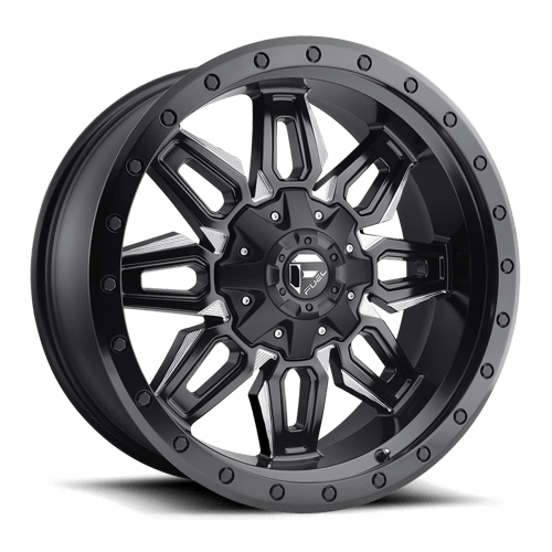 Fuel 1PC D591 NEUTRON MATTE BLACK MILLED