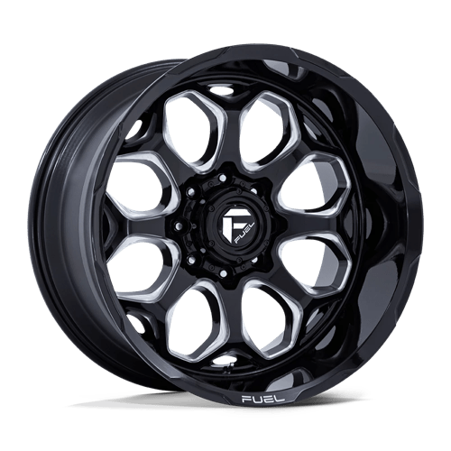 Fuel 1PC FC862 SCEPTER GLOSS BLACK MILLED