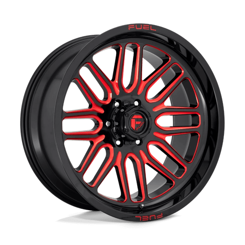 Fuel 1PC D663 IGNITE GLOSS BLACK RED TINTED CLEAR