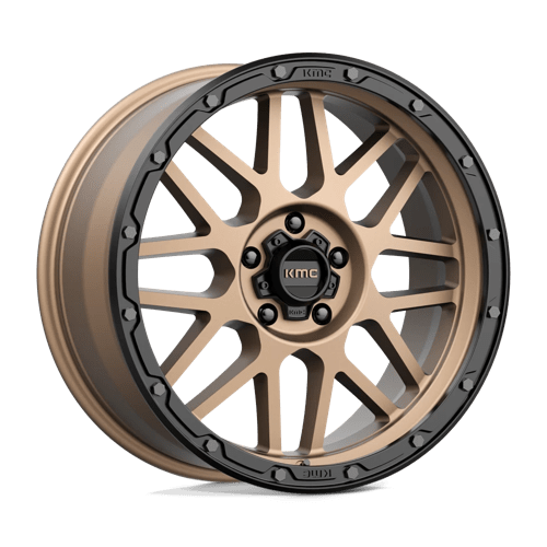 KMC KM535 GRENADE OFF-ROAD MATTE BRONZE W/ MATTE BLACK LIP