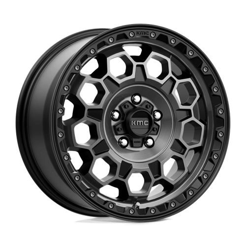 KMC KM545 TREK SATIN BLACK W/ GRAY TINT