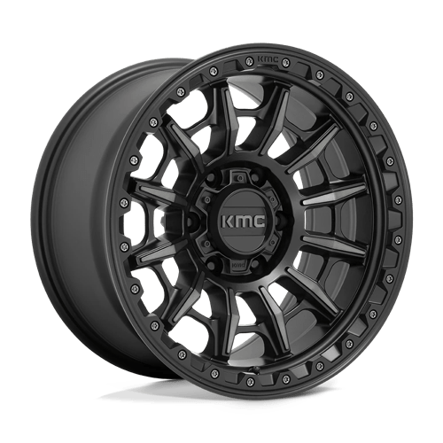 KMC KM547 CARNAGE SATIN BLACK W/ GRAY TINT